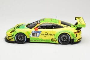 Porsche 911 991.2 GT3 R #911 Manthey Racing R. Dumas / F. Makowiecki 24 Hours of Nurburgring 2017 Minichamps 1:18 155176911 M - imaginea 3 din 6