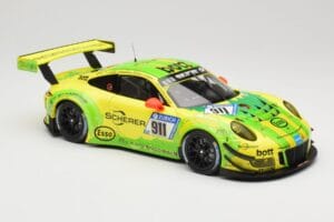 Porsche 911 991.2 GT3 R #911 Manthey Racing R. Dumas / F. Makowiecki 24 Hours of Nurburgring 2017 Minichamps 1:18 155176911 M - imaginea 4 din 6