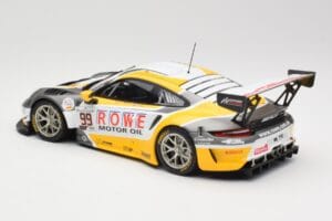 Porsche 911 991.2 GT3 R #99 Rowe Racing D. Olsen / M. Campbell 24 Hours of Spa 2019 Minichamps 1:18 155196099 Metal - imaginea 5 din 6