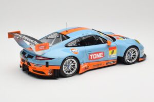 Porsche 911 991.2 GT3 R Pacific Gulf Racing #9 J. Lammers / K. Miura Super GT 300 Series 2017 Minichamps 1:18 155176909 Metal - imaginea 2 din 6