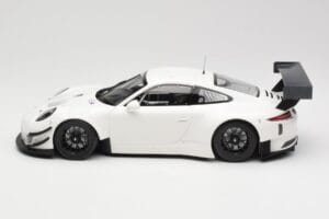 Porsche 911 991.2 GT3 R Alb cu Jante Negre Minichamps 1:18 155186900 Metal - imaginea 3 din 6