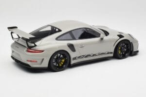Porsche 911 991.2 GT3 RS Chalk Wording Jante Negre Minichamps 1:18 153068230 Metal - imaginea 2 din 6