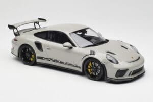Porsche 911 991.2 GT3 RS Chalk Wording Jante Negre Minichamps 1:18 153068230 Metal - imaginea 4 din 6