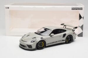 Porsche 911 991.2 GT3 RS Chalk Wording Jante Negre Minichamps 1:18 153068230 Metal - imaginea 6 din 6