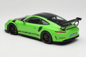 Porsche 911 991.2 GT3 RS Weissach Package Verde Minichamps 1:18 153068233 Metal - imaginea 5 din 6