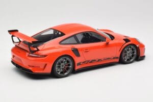 Porsche 911 991.2 GT3 RS Lava Orange & Jante Argintii Minichamps 1:18 155068225 Metal - imaginea 2 din 6