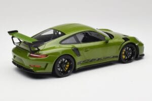 Porsche 911 991.2 GT3 RS Lizard Verde Cu Jante Negre Minichamps 1:18 155068233 Metal - imaginea 2 din 6