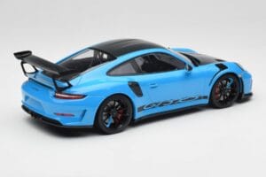 Porsche 911 991.2 GT3 RS Miami Albastru Weissach Package & Roți Magneziu Negre Minichamps 1:18 153068231 Metal - imaginea 2 din 6