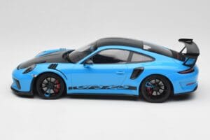 Porsche 911 991.2 GT3 RS Miami Albastru Weissach Package & Roți Magneziu Negre Minichamps 1:18 153068231 Metal - imaginea 3 din 6