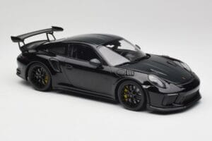 Porsche 911 991.2 GT3 RS Weissach Package Negru & Roți Negre Minichamps 1:18 153068228 Metal - imaginea 4 din 6