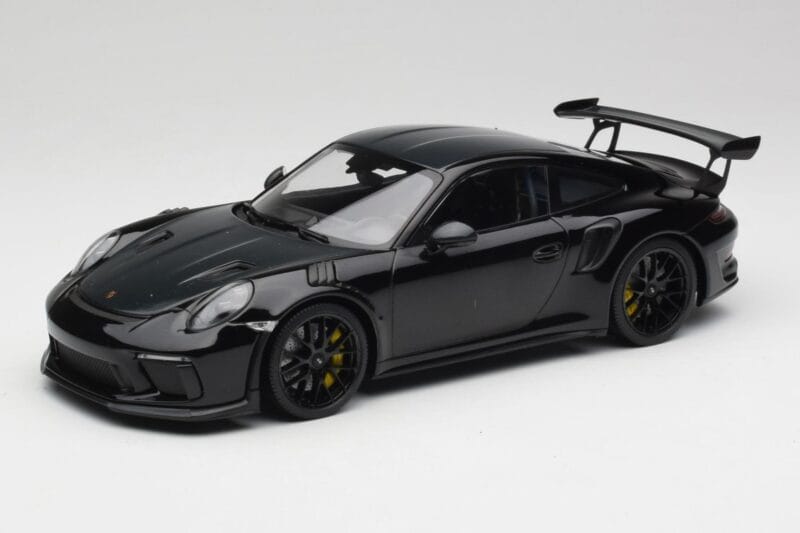 Porsche 911 991.2 GT3 RS Weissach Package Negru & Roți Negre Minichamps 1:18 153068228 Metal