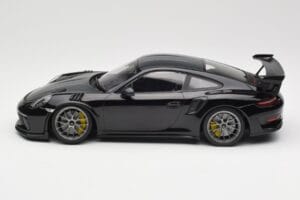 Porsche 911 991.2 GT3 RS Weissach Package Negru Jante Magneziu Argintii Minichamps 1:18 153068229 Metal - imaginea 3 din 6