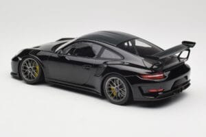 Porsche 911 991.2 GT3 RS Weissach Package Negru Jante Magneziu Argintii Minichamps 1:18 153068229 Metal - imaginea 5 din 6
