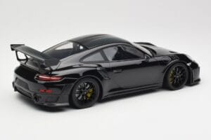 Porsche 911 991.2 GT3 RS Weissach Package Negru Cu Jante Negre Minichamps 1:18 153068321 Metal - imaginea 2 din 6