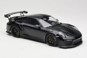 Porsche 911 991.2 GT3 RS Weissach Package Negru Cu Jante Negre Minichamps 1:18 153068321 Metal - imaginea 4 din 6