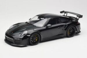 Porsche 911 991.2 GT3 RS Weissach Package Negru Cu Jante Negre Minichamps 1:18 153068321 Metal