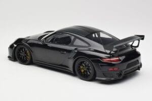 Porsche 911 991.2 GT3 RS Weissach Package Negru Cu Jante Negre Minichamps 1:18 153068321 Metal - imaginea 5 din 6