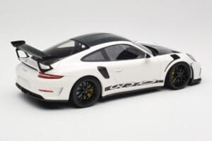 Porsche 911 991.2 GT3 RS Weissach Package Alb Wording Jante Magneziu Negre Minichamps 1:18 153068225 Metal - imaginea 2 din 6