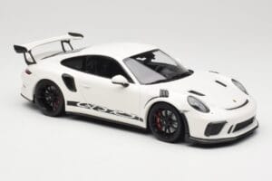 Porsche 911 991.2 GT3 RS Alb cu Jante Negre Minichamps 1:18 155068224 Metal - imaginea 4 din 6