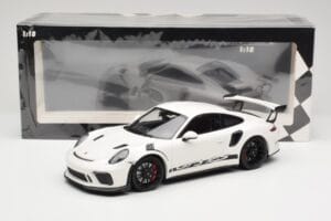 Porsche 911 991.2 GT3 RS Alb cu Jante Negre Minichamps 1:18 155068224 Metal - imaginea 6 din 6