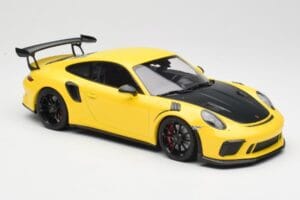 Porsche 911 991.2 GT3 RS Galben cu Jante Negre Minichamps 1:18 155068231 Metal - imaginea 4 din 6