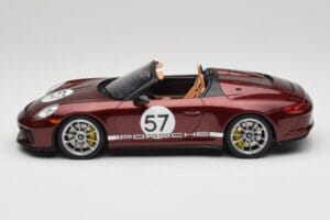 Porsche 911 991.2 Speedster Heritage Edition Cherry Metallic GT Spirit 1:18 GT929 Rășină - imaginea 3 din 6