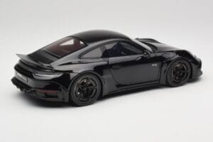 Porsche 911 992 Brabus 900 Rocket-R Obsidian Black GT Spirit 1:18 GT502 Rășină - imaginea 2 din 6