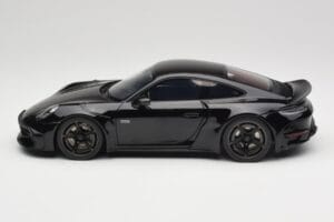 Porsche 911 992 Brabus 900 Rocket-R Obsidian Black GT Spirit 1:18 GT502 Rășină - imaginea 3 din 6