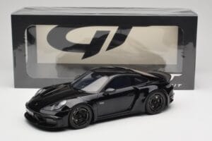 Porsche 911 992 Brabus 900 Rocket-R Obsidian Black GT Spirit 1:18 GT502 Rășină - imaginea 6 din 6