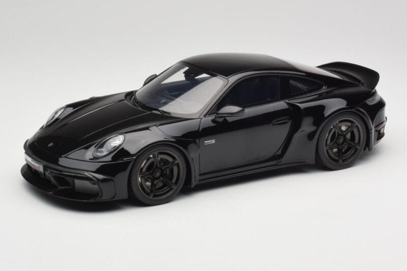 Porsche 911 992 Brabus 900 Rocket-R Obsidian Black GT Spirit 1:18 GT502 Rășină