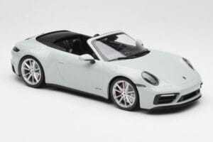 Porsche 911 992 Carrera 4 GTS Cabriolet Gri Minichamps 1:18 155063034 Metal - imaginea 2 din 6