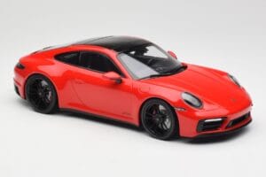 Porsche 911 992 Carrera 4 GTS Roșu Minichamps 1:18 155063100 Metal - imaginea 4 din 6