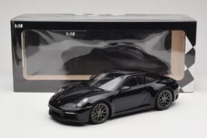Porsche 911 992 Carrera 4S Blue Metallic Minichamps 1:18 155067321 Metal - imaginea 6 din 6