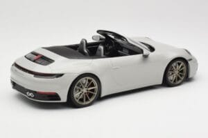 Porsche 911 992 Carrera 4S Cabriolet Gri Minichamps 1:18 155067335 Metal - imaginea 2 din 6