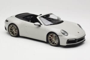 Porsche 911 992 Carrera 4S Cabriolet Gri Minichamps 1:18 155067335 Metal - imaginea 4 din 6