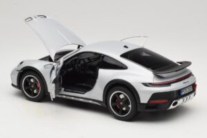 Porsche 911 992 Dakar Ice Grey Metallic Norev 1:18 187242 Metal - imaginea 5 din 8