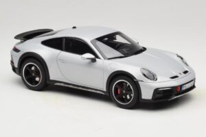 Porsche 911 992 Dakar Ice Grey Metallic Norev 1:18 187242 Metal - imaginea 6 din 8