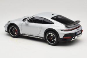 Porsche 911 992 Dakar Ice Grey Metallic Norev 1:18 187242 Metal - imaginea 7 din 8