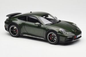 Porsche 911 992 Dakar Oak Verde Metalizat Norev 1:18 187241 Metal - imaginea 7 din 9