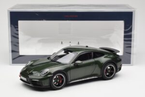 Porsche 911 992 Dakar Oak Verde Metalizat Norev 1:18 187241 Metal - imaginea 9 din 9