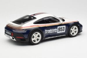 Porsche 911 992 Dakar Rough Roads Norev 1:18 187240 Metal - imaginea 3 din 9