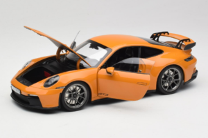 Porsche 911 992 GT3 Bahama Yellow Norev 1:18 187387 Metal - imaginea 2 din 8