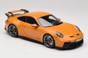 Porsche 911 992 GT3 Bahama Yellow Norev 1:18 187387 Metal - imaginea 6 din 8