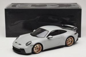 Porsche 911 992 GT3 Chalk Jante Aurii Minichamps 1:18 117069001 Metal - imaginea 6 din 6