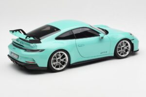 Porsche 911 992 GT3 Mint Verde Norev 1:18 187316 Metal - imaginea 3 din 8