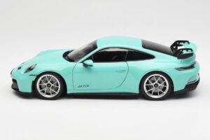 Porsche 911 992 GT3 Mint Verde Norev 1:18 187316 Metal - imaginea 4 din 8