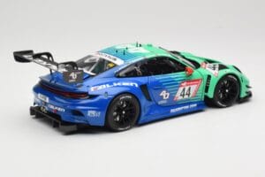 Porsche 911 992 GT3 R Falken #44 D. Eriksson / T. Heinemann 24 Hours of Nurburgring 2023 Minichamps 1:18 113236344 Metal - imaginea 3 din 8