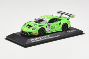 Porsche 911 GT3 R 992 #912 Manthey Racing M. Campbell / M. Jaminet / T. Preining Bathurst 12 Hour 2023 Minichamps 1:43 MG-M-9 - imaginea 2 din 4