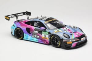 Porsche 911 992 GT3 R Team WRT #9 T. Heinemann DTM 2023 Minichamps 1:18 113236309 Metal - imaginea 6 din 8