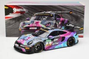 Porsche 911 992 GT3 R Team WRT #9 T. Heinemann DTM 2023 Minichamps 1:18 113236309 Metal - imaginea 8 din 8